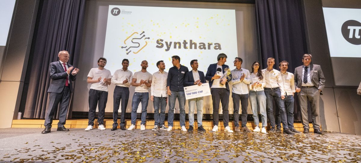 Synthara team at award ceremony